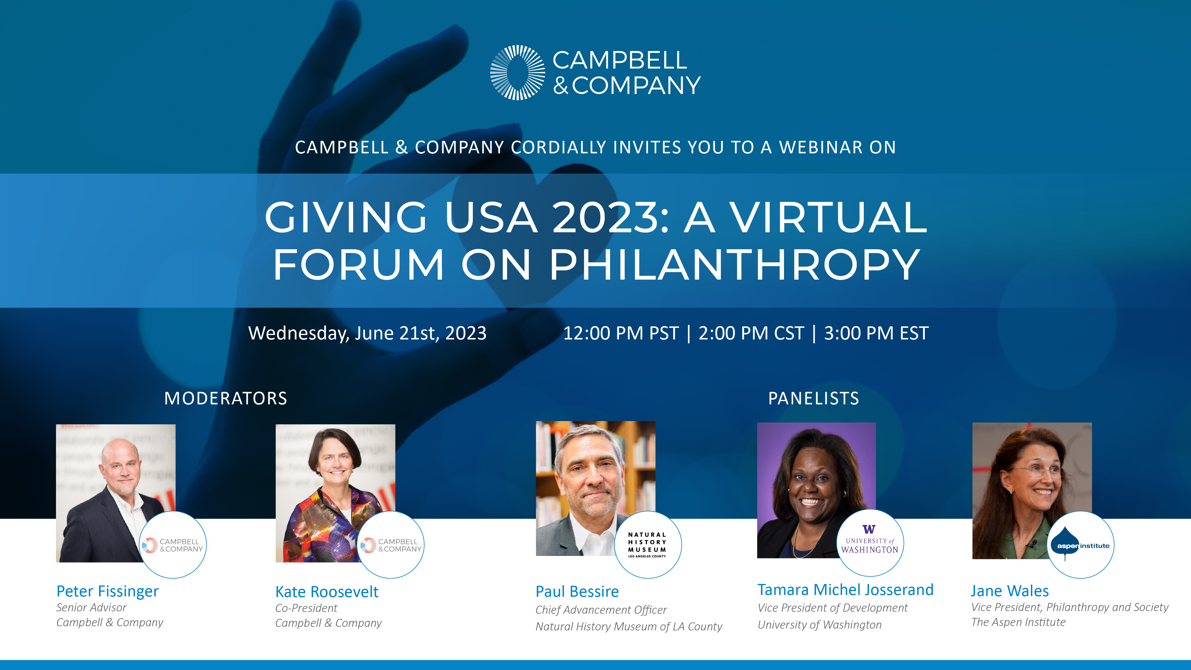 Campbell & Company Giving USA June 21