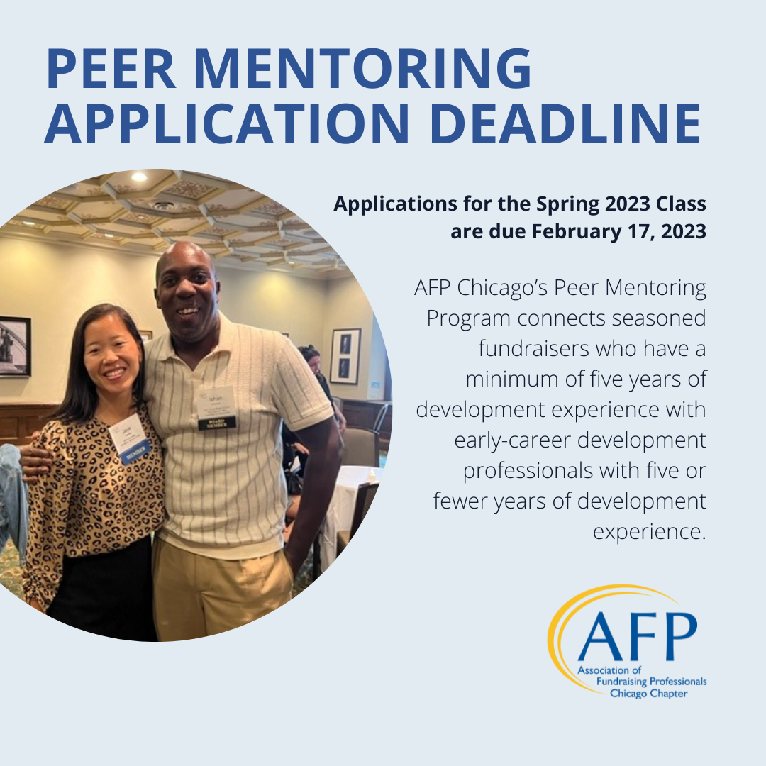 Peer Mentoring Deadline Feb 17