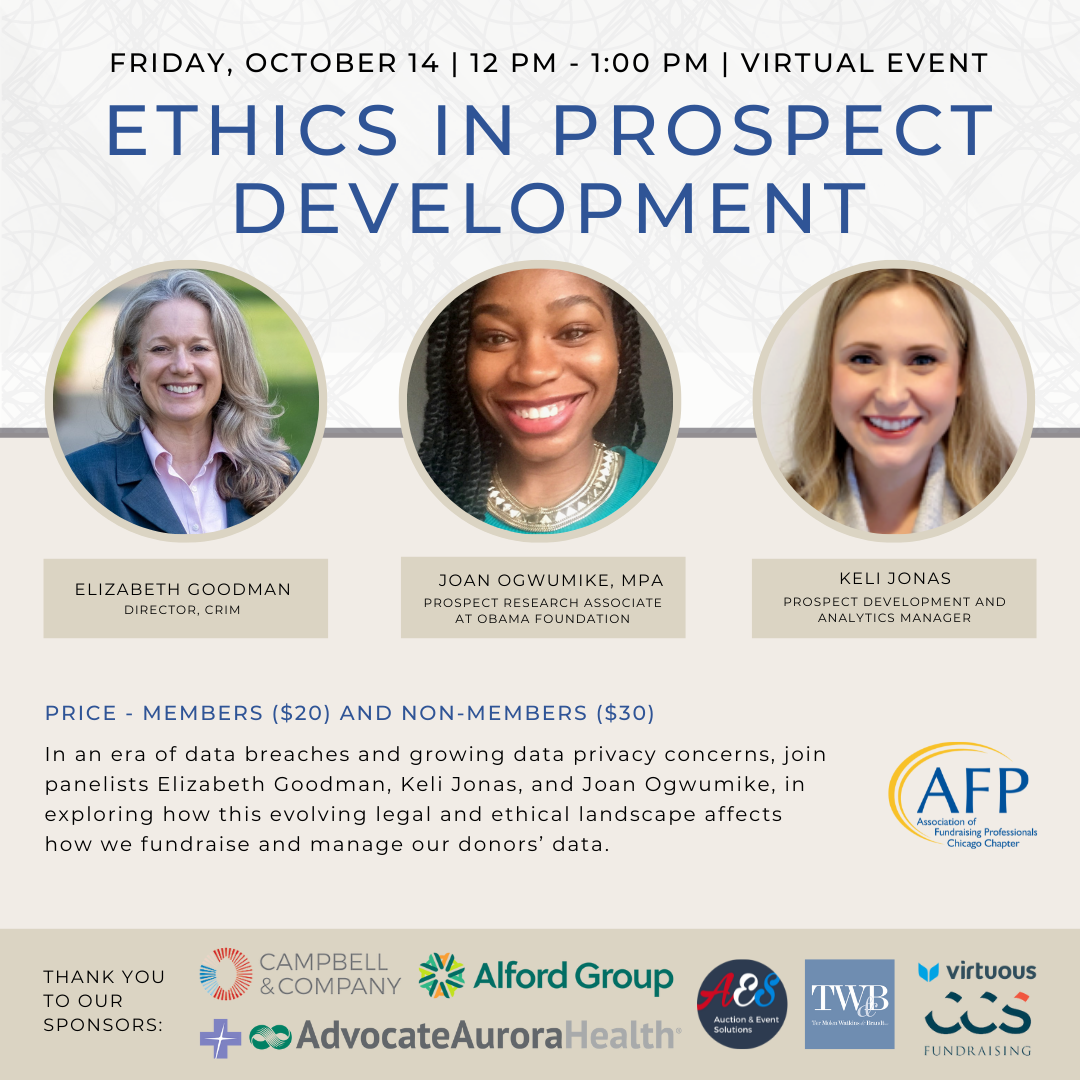 Ethics in Prospect Development Workshop